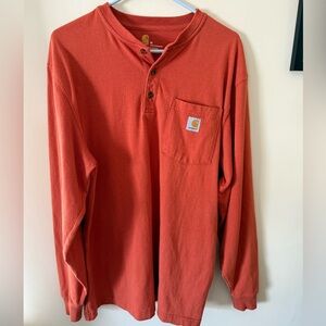 Carhartt heavy weight men’s long sleeve original fit tee